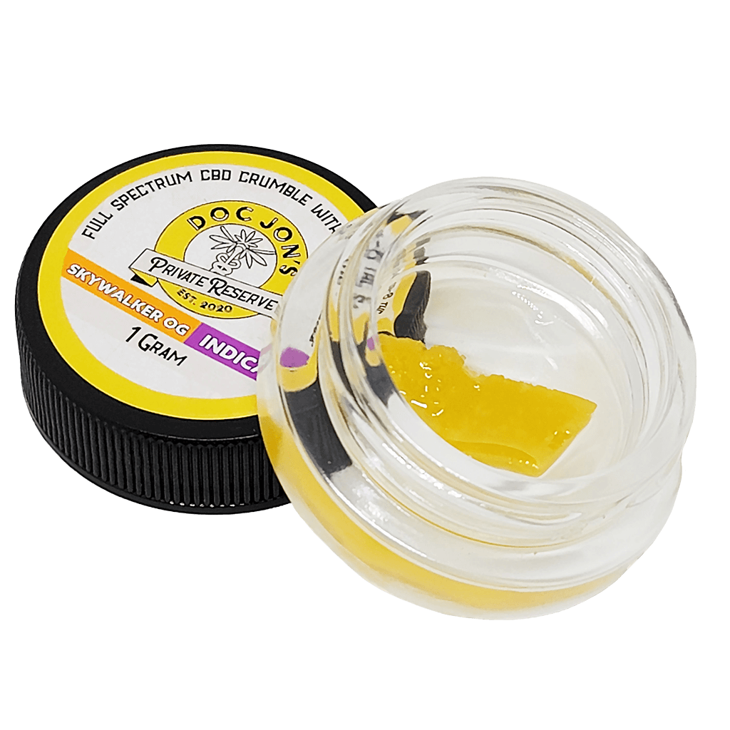 FULL-SPECTRUM HEMP CRUMBLE WITH DELTA-8 SAUCE