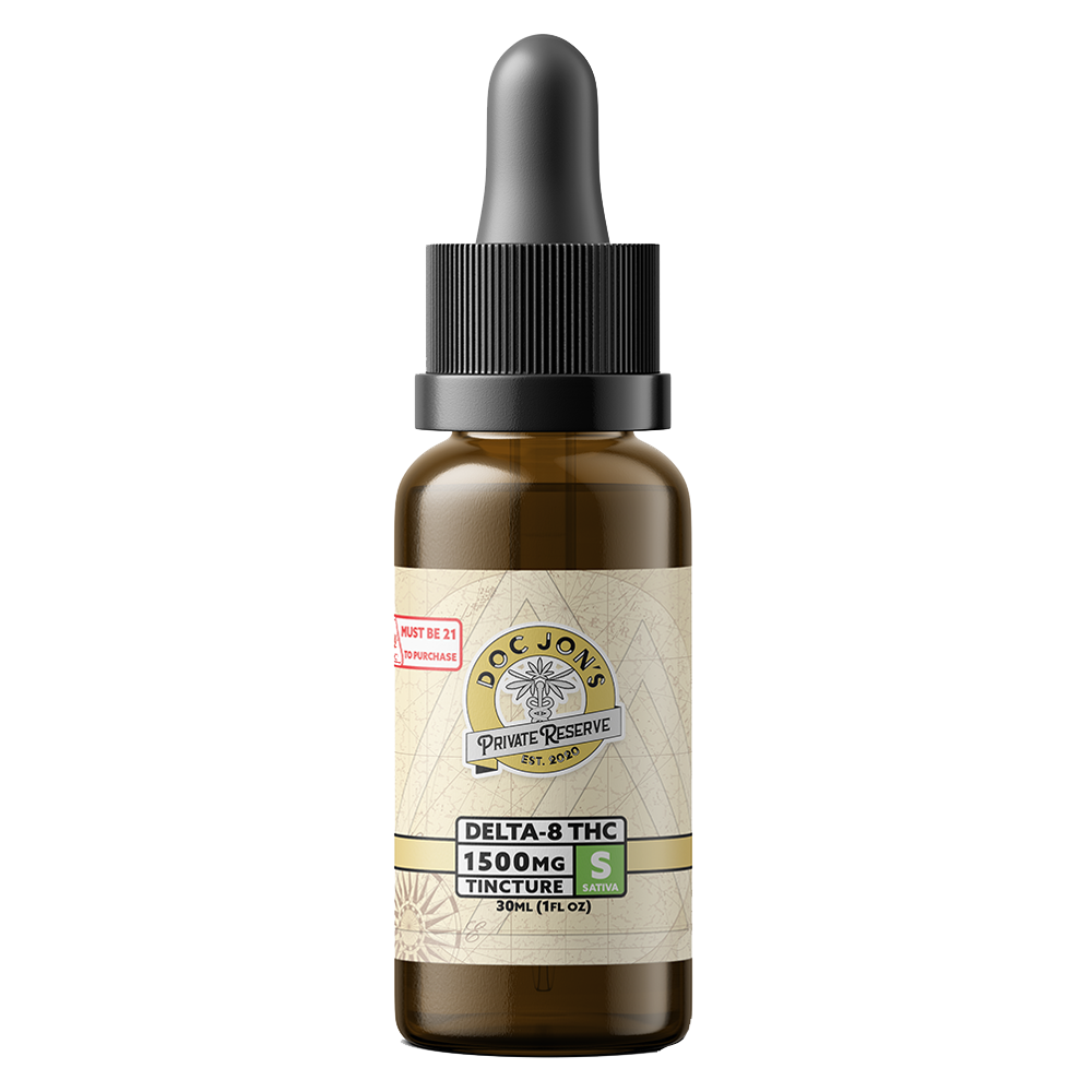 Delta 8 Tincture 1500mg Sativa