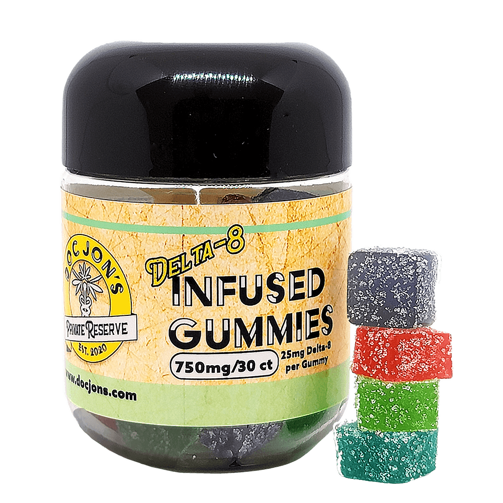 Delta-8 Infused Gummies 750mg