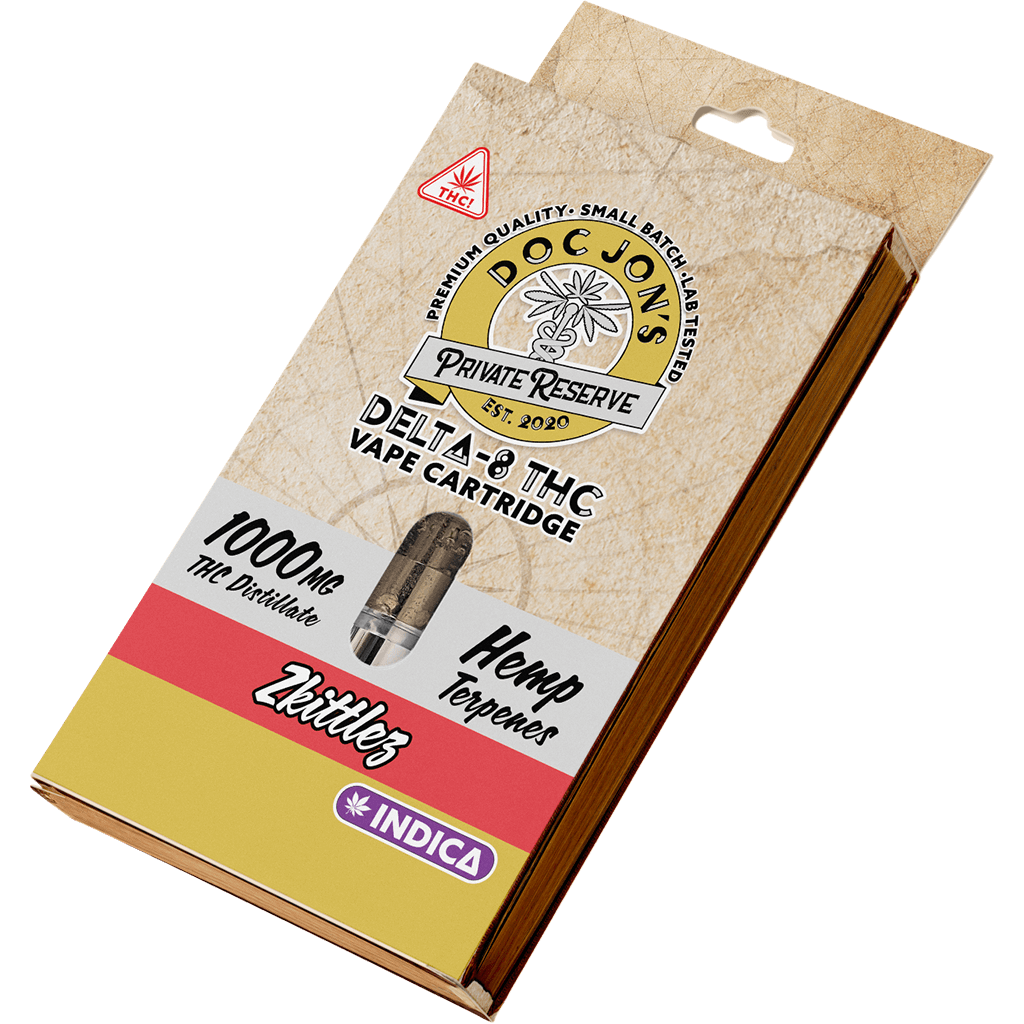 elf bar vape uk Buy Delta-8 Cartridge 1000mg Zkittlez - Indica main image 0