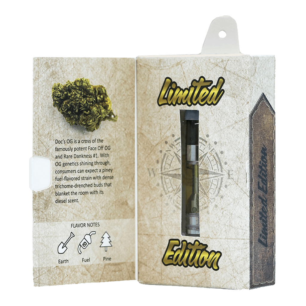 Doc OG 1g Delta-8/CBG/CBDa Vape Cartridge