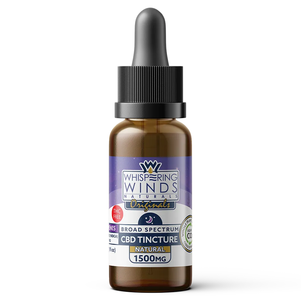 1500mg Broad Spectrum Night CBD Tincture