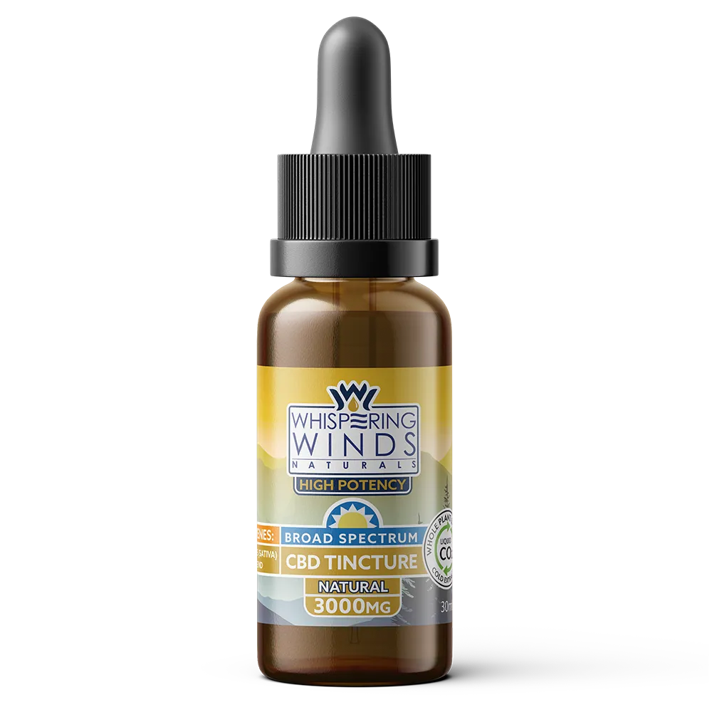 3000mg Broad Spectrum Day CBD Tincture