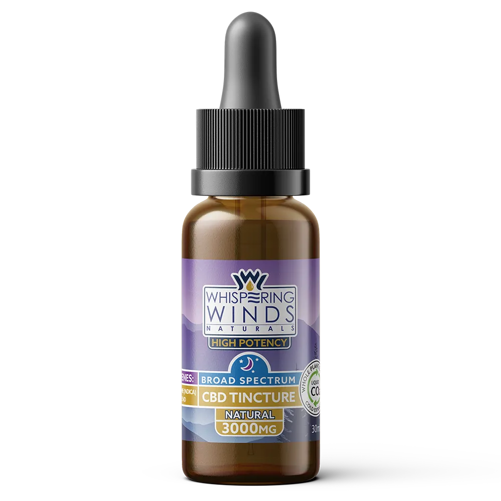 3000mg Broad Spectrum Night CBD Tincture
